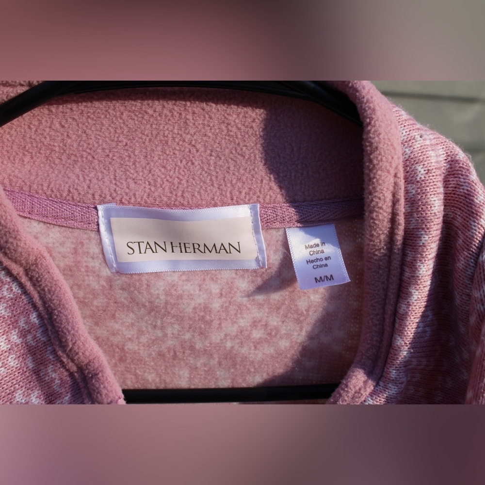 Stan Herman Medium Fleece Zip Up - Picture 6 of 7